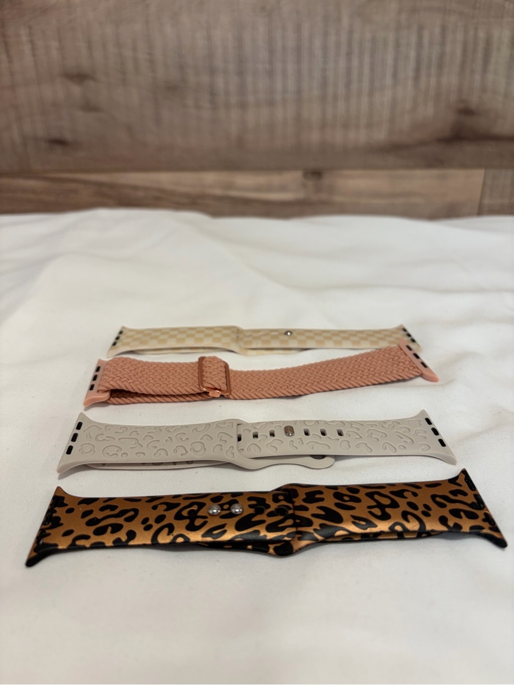 More Apple Watch Bands bundles! (4) Pink, Beige, Gray, Leopard.